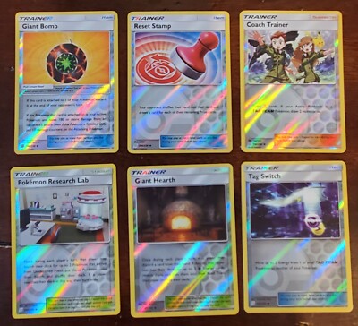Pokemon Card Lot of 6 Official Reverse Holo Trainer Cards | eBay Pokemon Card Lot of 6 Official Reverse Holo Trainer Cards | eBay