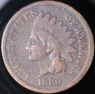 1880 Indian Cent VG