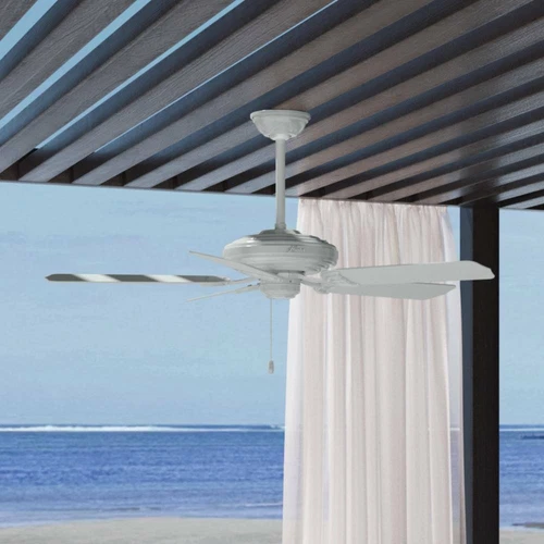 Hunter 52" Sea Air Outdoor Ceiling Fan Wet Rated Pull Chain Traditional NO LIGHT - Picture 5 of 21