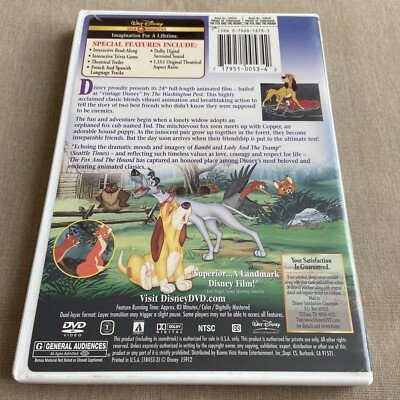 Walt Disney: Fox & the Hound 1 & 2 (DVD 2-Disc 2-Case Set) II