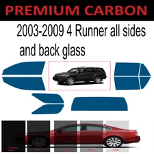 Premium Carbon Window Tint fits Toyota 4Runner 2003-2009 precut tint 