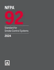 NFPA 92 Standard for Smoke Control Systems (2024) USA Stock Fast Shipping