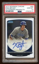 PSA 10 KRIS BRYANT 2013 BOWMAN CHROME RC AUTOGRAPH SP ROOKIE CUBS MVP HOT INVEST