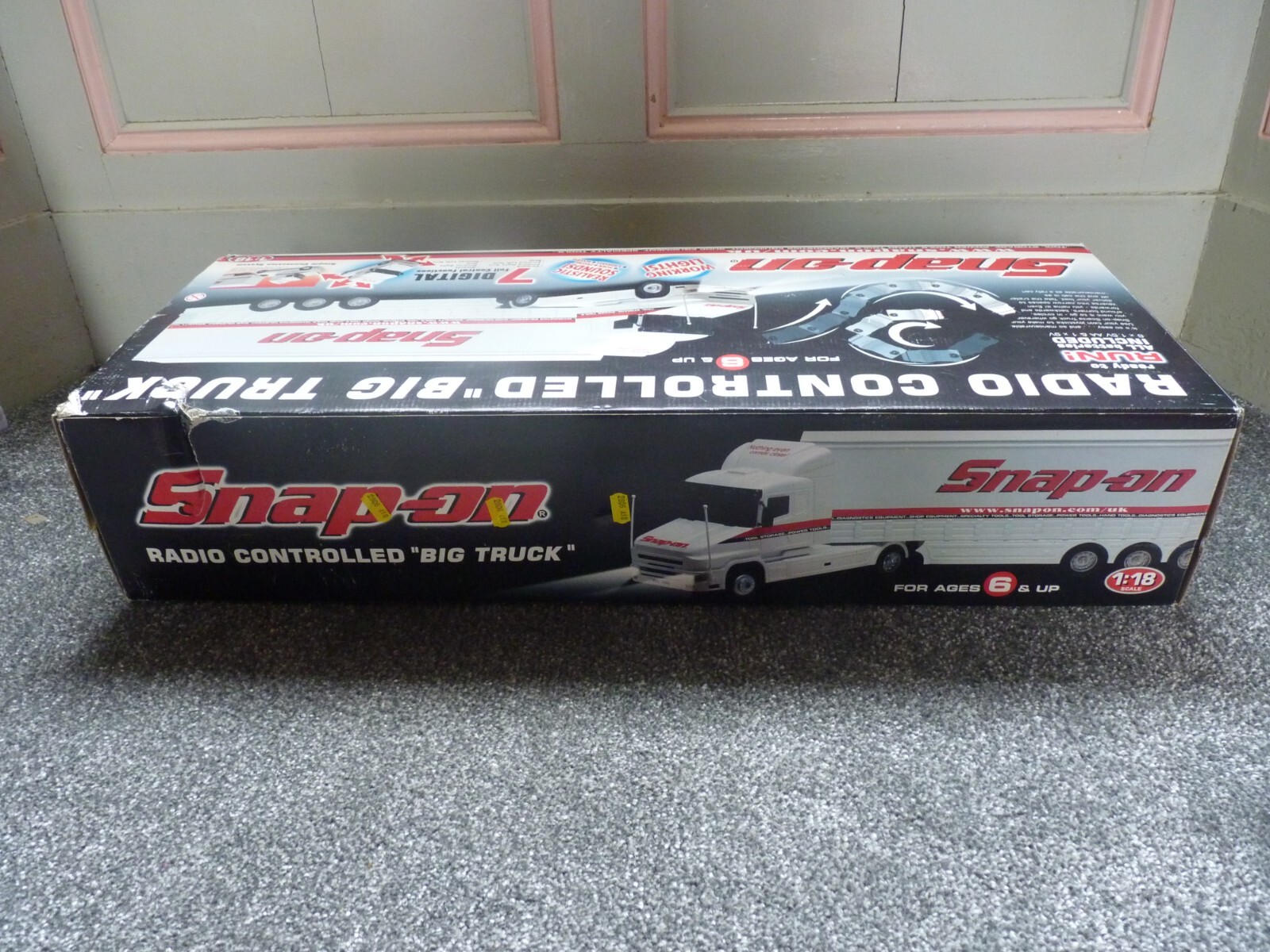 RARE SNAP ON TOOLS ADVERTIZING R/C RADIO CONTROLLED "BIG TRUCK" 118