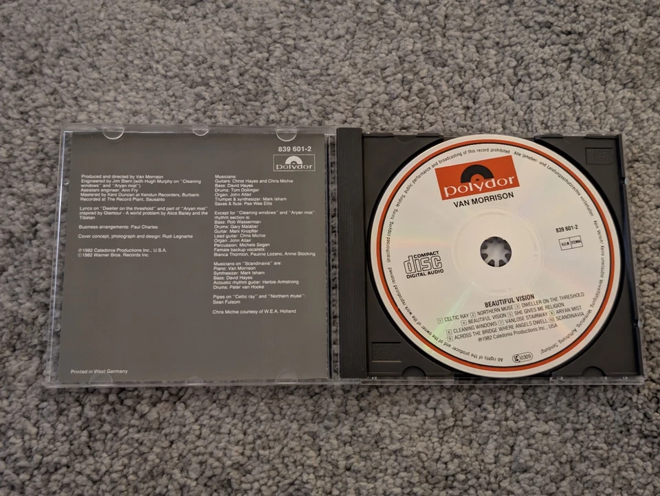 Van Morrison CD Album Beautiful Vision 1982 - Bild 3 von 4
