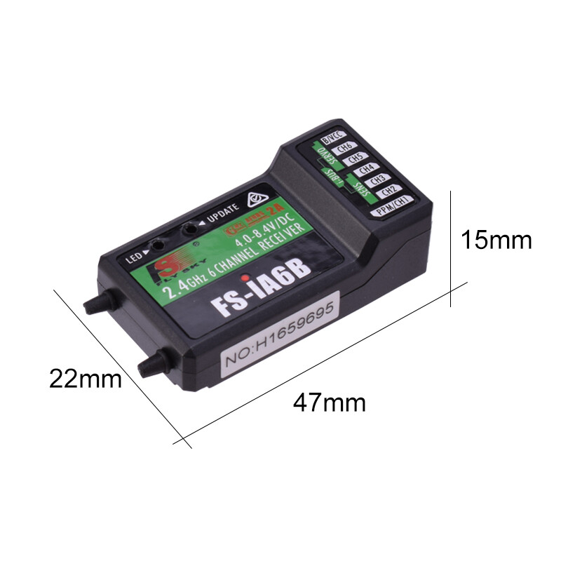 FLYSKY iA6B FS-iA6B 2.4G 6CH AFHDS Receiver For FLYSKY FS