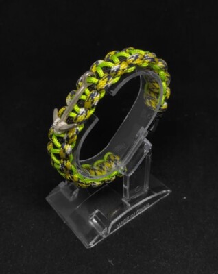 Angebot!! Armband mit Anker Summer Edition Green Handmade 17 cm