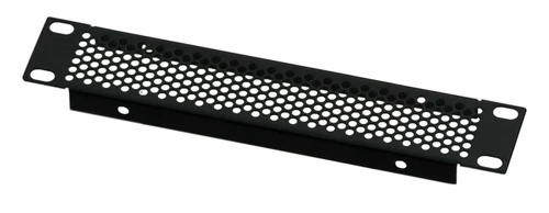 1U Half-Rack 10.5 inch 266mm Perforated Vent DJ Pro Rack Panel Rack Mounting
