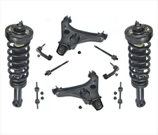 Front Struts Lower Arms Tie Rods and Links For Ford F150 09-13 Rear Wheel Drive