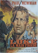 COOL HAND LUKE - PAUL NEWMAN - RARE ORIGINAL FRENCH MOVIE POSTER