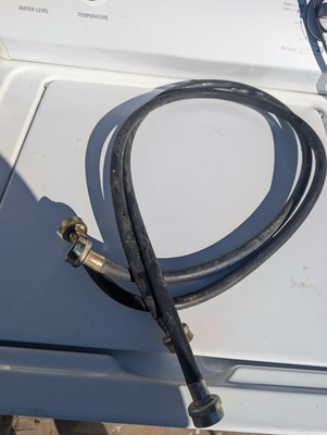 #ad Kenmore 26 59027 Washing Machine Hose 5 Ft 3 4 FHT Steel Braid Universal Fit $14.88