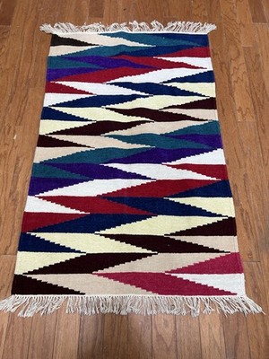 Handmade Chenille Area Rug 2 6 X 4 