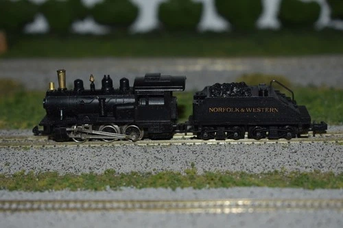 N Scale Rapido Norfolk & Western 0-6-0 Steam Locomotive C56576
