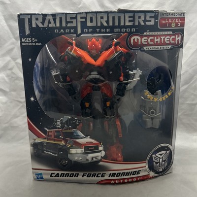 Transformers Dark Moon Canon Force Ironhide Mechtech Voyager Class 2011 NIB