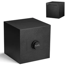 Kypeeka Piggy Bank for Adults, Stainless Steel Password Reusable Safe Bank, M...