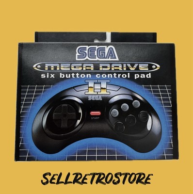 Controller - Joystick - Gamepad - Sega Mega Drive - 6 Button - Retro - OVP