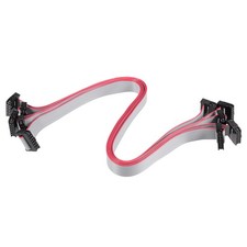 IDC 12 Pins Connector Flat Ribbon Cable Female Connector 30cm 2mm Pitch,5pcs