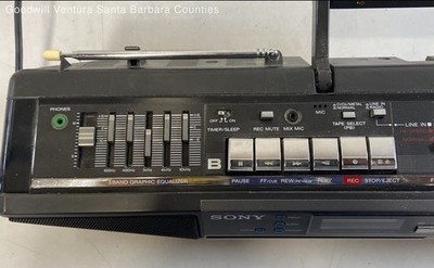 Sony CFS-W501 Soundrider AM FM Radio Dual Cassette Player | eBay