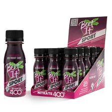 "Beet Juice Shots for Stamina & Recovery - 15 Shots, 400mg Dietary Nitrates"