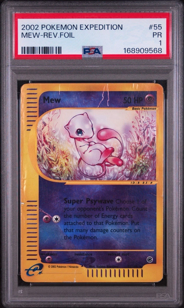 25+ Mew Pokémon TCG Expedition Base Set Individual Collectible