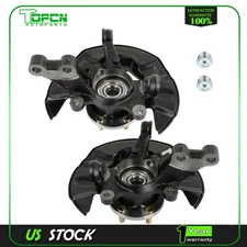Pair Front LH & RH Steering Knuckle Assembly For Toyota Matrix 03-06 L4 1.8L AWD