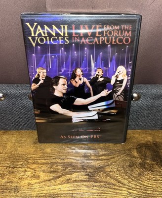 Yanni Voices: Live From Acapulco (DVD, 2009) OOP Bonus In the Studio SEALED