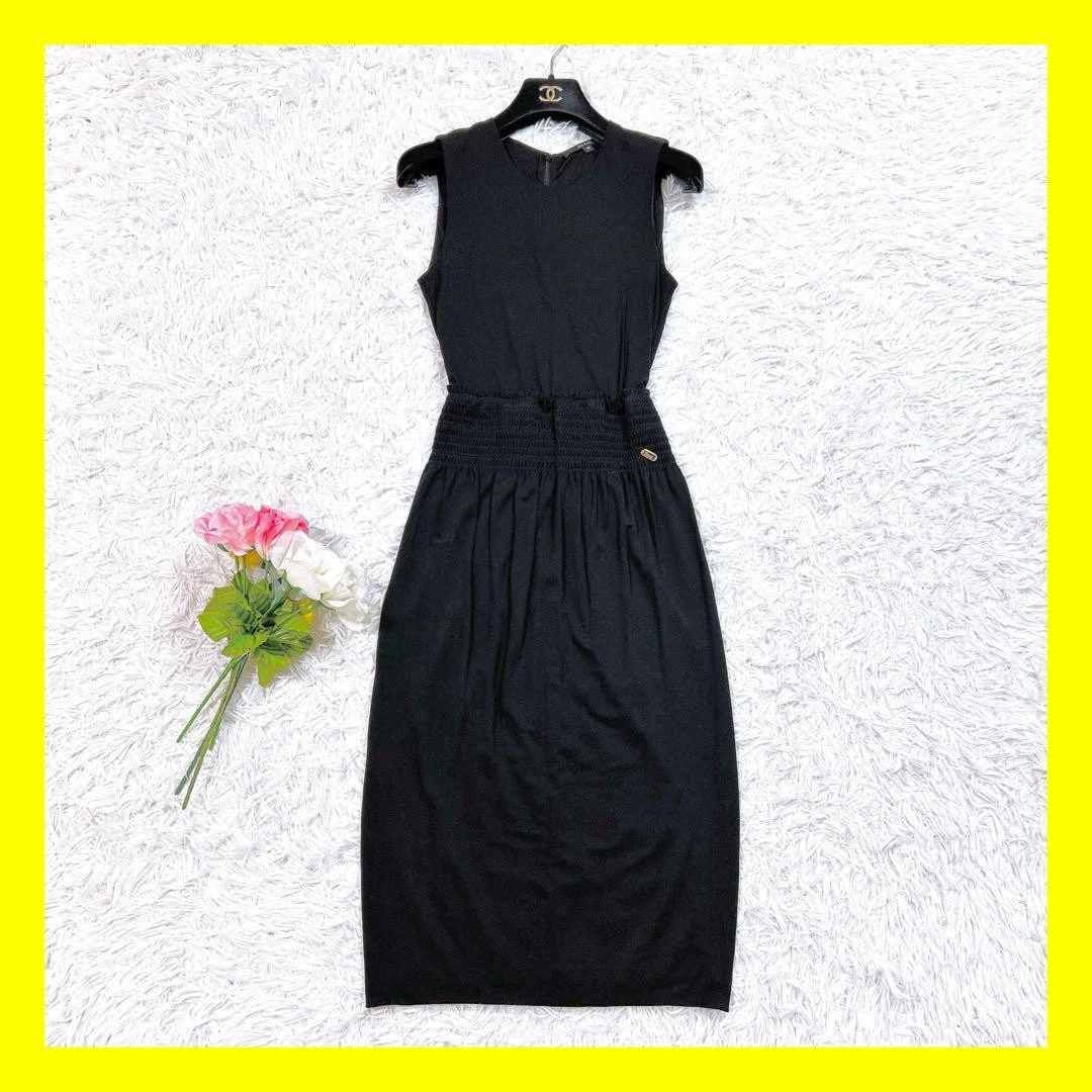 Robe Gucci noire sans manches M shaggy