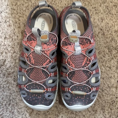 Keen Women s 7 Evolution One Crabapple Summer Fig Sandals 1018746 Hiking Beach