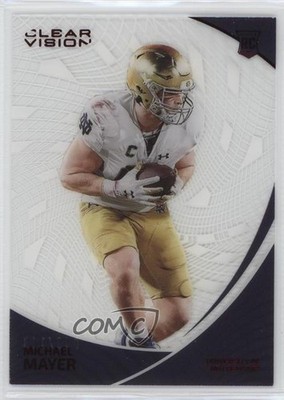 2023 Chronicles Draft Picks Clear Vision Red 49/149 Michael Mayer Rookie RC 0su2