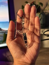 WNBA Paige Bueckers Dallas Wings Acrylic Keychain Basketball