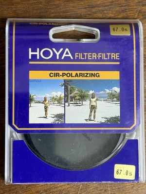 67mm Genuine HOYA Circular Polarizer Filter CIR-PL CPL 67 mm for Canon Nikon