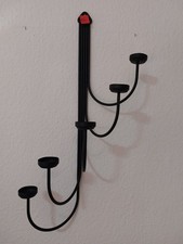  Partylite  Escalera Wandhalter schwarz für Teelichter Metall ca. 65cm