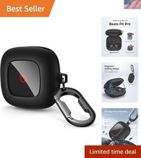 Durable Sleek Case for Beats Fit Pro with Carabiner - Shockproof Protection