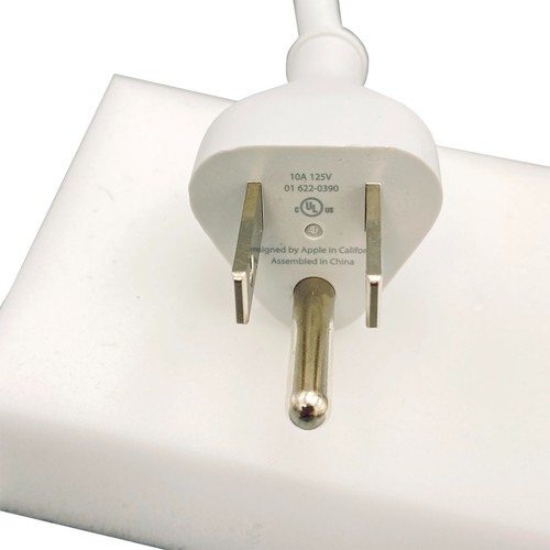 Original Apple iMac 6 FT Power Cord 3-Prong Cable A7 10A 125V OEM Genuine - 第 4/4 張圖片