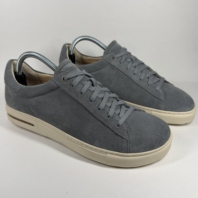 Birkenstock Size 42 / W 11 / M 9 Blue Suede Bend Low Lace Up Sneaker Shoes