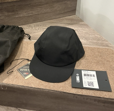Arc'teryx Veilance BNWT Men's Stealth Cap Hat Gore-Tex Black L/XL