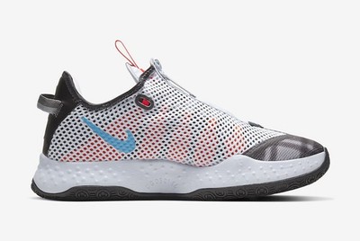 NIKE PG 4 ''PLAID'' MEN SIZE 4.0 TO 7.0 SAME AS WOMAN 5.5 TO 8.5 NEW FOOTBALL GREY