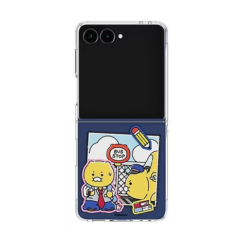 Funda Samsung x KAKAO FRIENDS Galaxy Z Flip7 Variedad Imán CHOONSIK BUS Delgada - Imagen 2 de 4