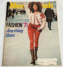 NEWSWEEK Magazine March 29, 1971 Fashion '71 Anything Goes