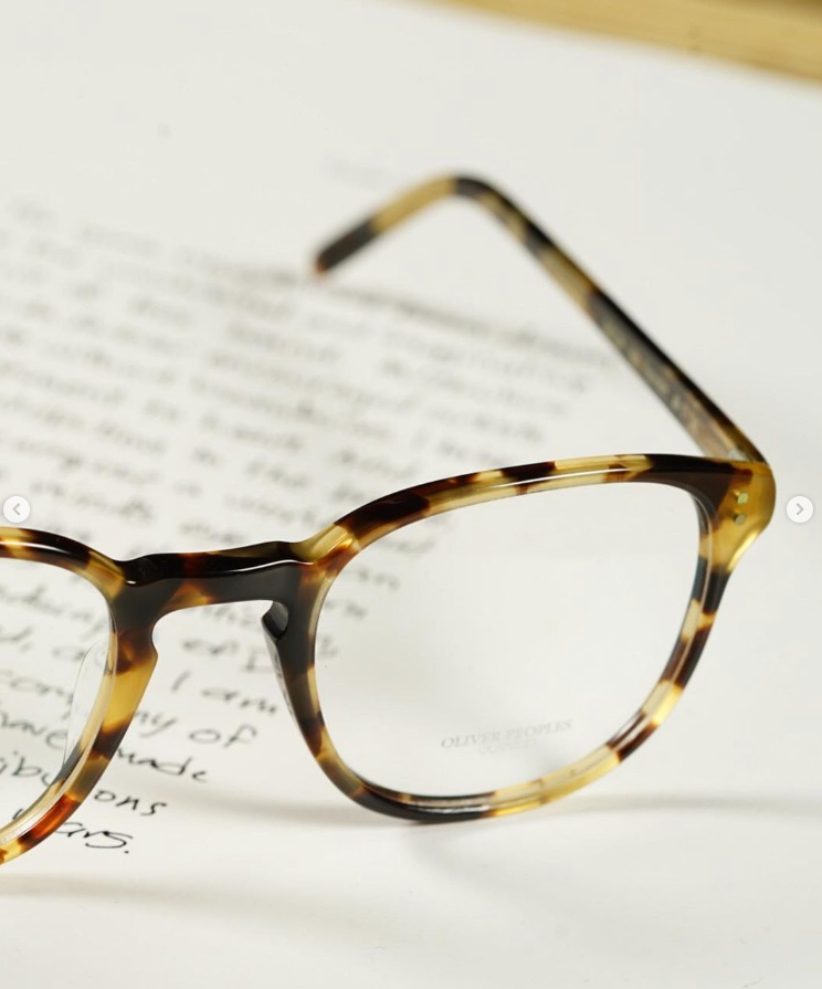 Vintage DTBK ~ 49mm ~OLIVER PEOPLES Fairmont Optical Wahlberg
