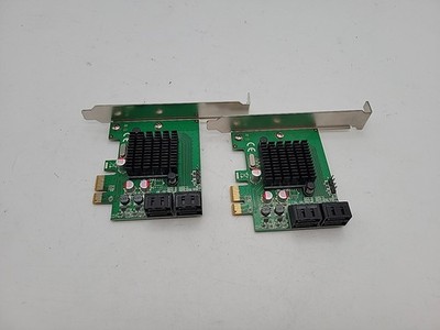 Open Box-4 Port SATA III PCI-e 2.0 x1 Card - SD-PEX40099