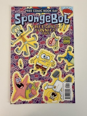 Spongebob Freestyle Funnies Comic Book 2015 Free Comic Book Day