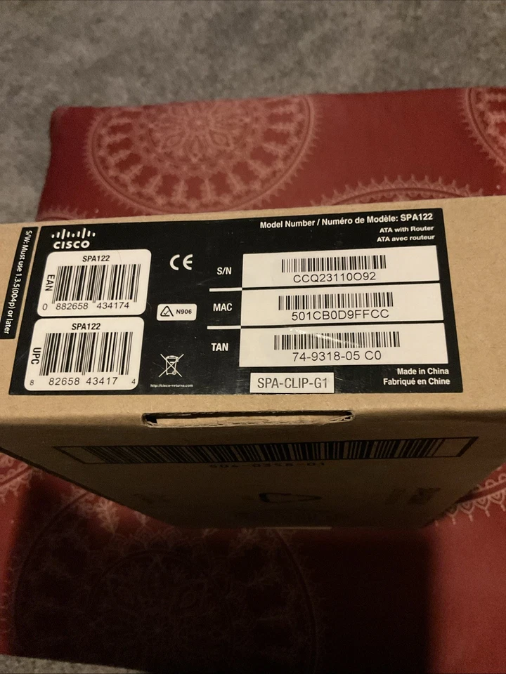 Cisco SPA100 Quick Start Guide Two Port Phone Adapter With Router - Image 4 of 4