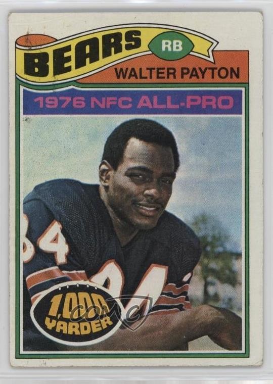 1977 Topps All-Pro Walter Payton #360 HOF 11z5