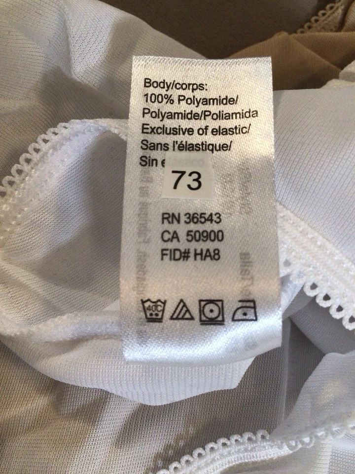 Panty Hipster Olga 913J3 Secret Hug Scoop - Paquete de 3 Estilo Vintage 8/XL Foto 4 de 4