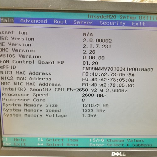 Dell PowerEdge C6220 II 12-LFF 220V Server w/4*Node 8*E5-2650v2 2.6GHz 512GB RAM - Picture 3 of 7