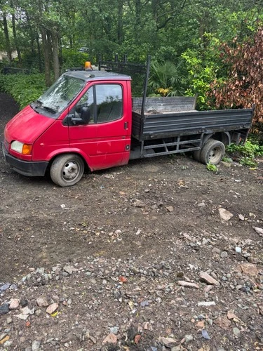 ford transit tipper, banana engine, no mot, drives and tips - Picture 4 of 4