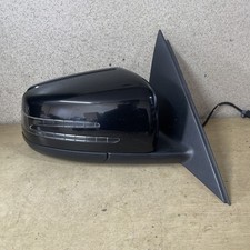 MERCEDES C-CLASS W204 2008 -2011 WING MIRROR DRIVER RIGHT SIDE IN BLACK A3160442