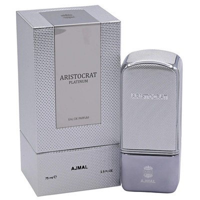 Aristocrat Platinum by Ajmal Cologne for Men EDP 2.5 oz-75 ml  New In box Sealed
