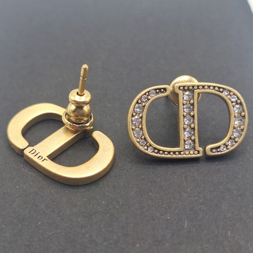Vintage Christian Dior Rhinestone Earrings